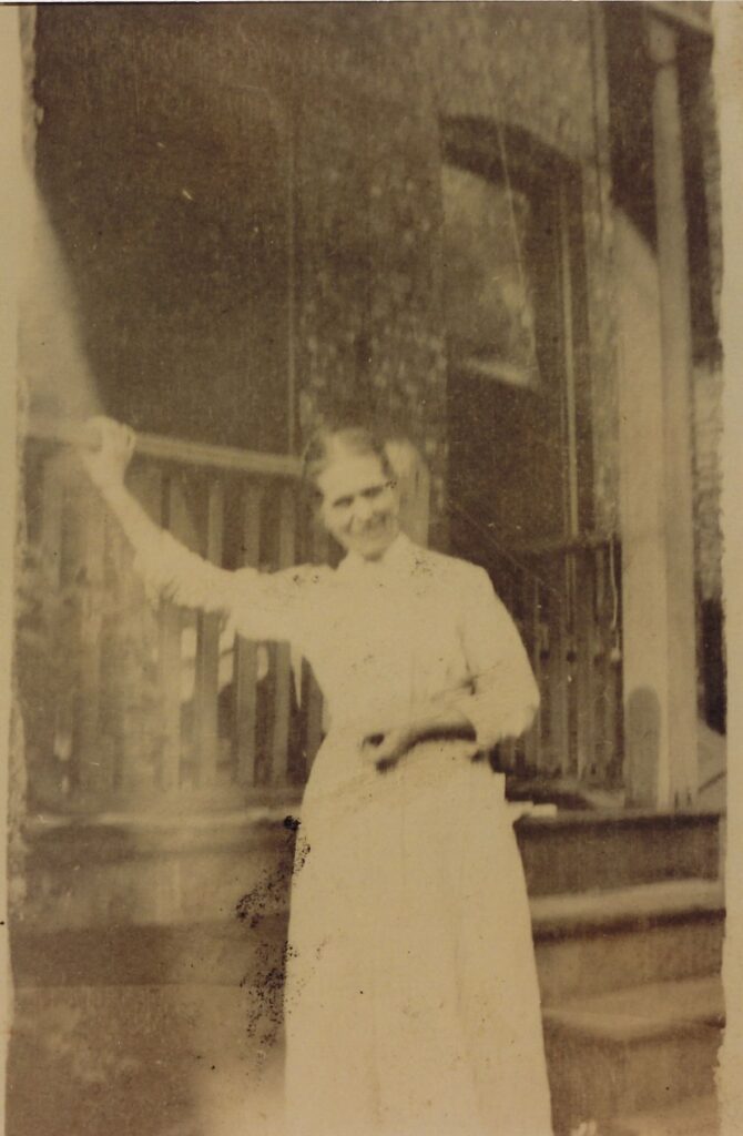 Mary Drumm 1854-1927 photo probably taken in Syracuse New York